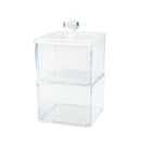 Makeup Organizer (PS/With Lid/2-level/9.5x9.5x16cm/SMCol(s): Clear)