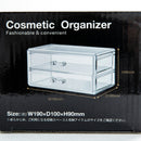Makeup Organizer (PS/2-Drawer/10x19x9cm/SMCol(s): Clear)