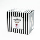 Makeup Organizer (PS/With Lid/For Cotton Pds, Cotton Swabs/10.9x14.8x9.4cm/SMCol(s): Clear)