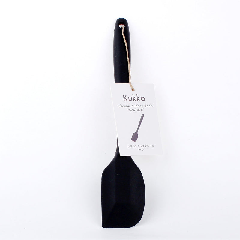 Kukka Silicone Rubber Spatula (Black)