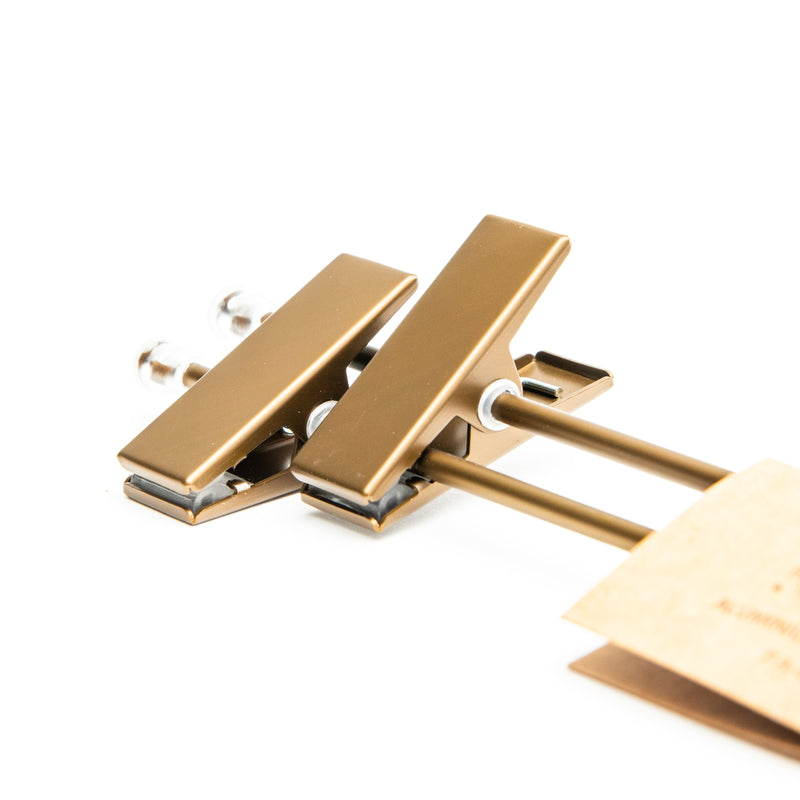 Clothes Hangers (Aluminum/For Pants, Skirts/3x32.5x12.5cm (2pcs)/SMCol(s): Bronze)