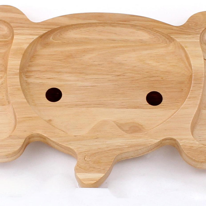 Elephant Wood  Plate (1.8x19x29cm)
