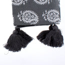 Paisley Cushion Cover with Tassel (45x45cm)