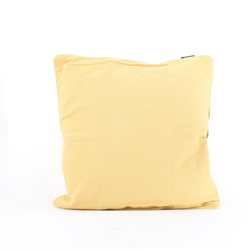 Yellow Cushion Throw Pillow Cover with Piping (45x45cm)