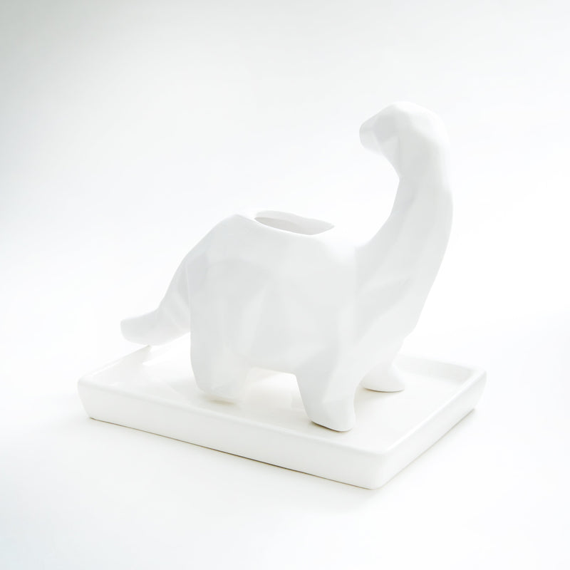 Humidifier (Ceramic/Unglazed Pot/Brachiosaurus/5.7x10.8x13.8cm/SMCol(s): White)