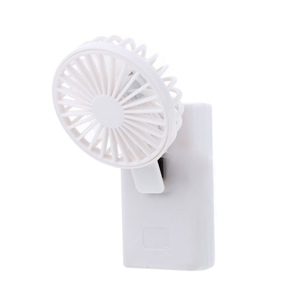 Mini Portable Fan with Clip (White)