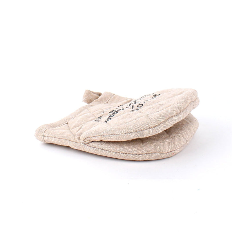 "Salt & Pepper" Oven Mitt (Beige)