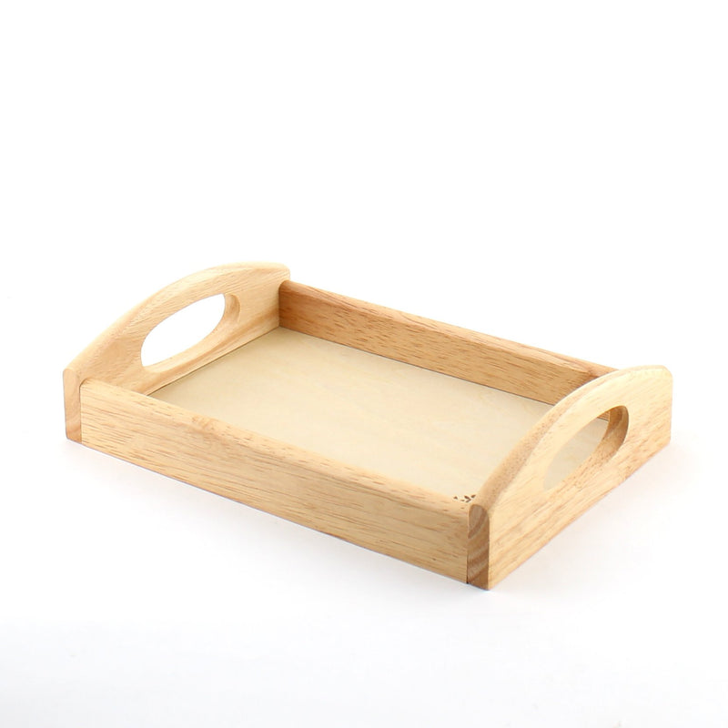 Rubber Wood Tray (21x14.5x5cm)