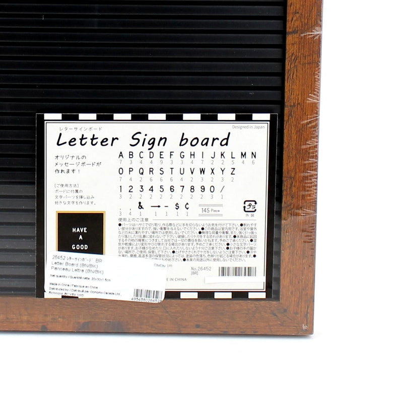 Letter Sign Board
