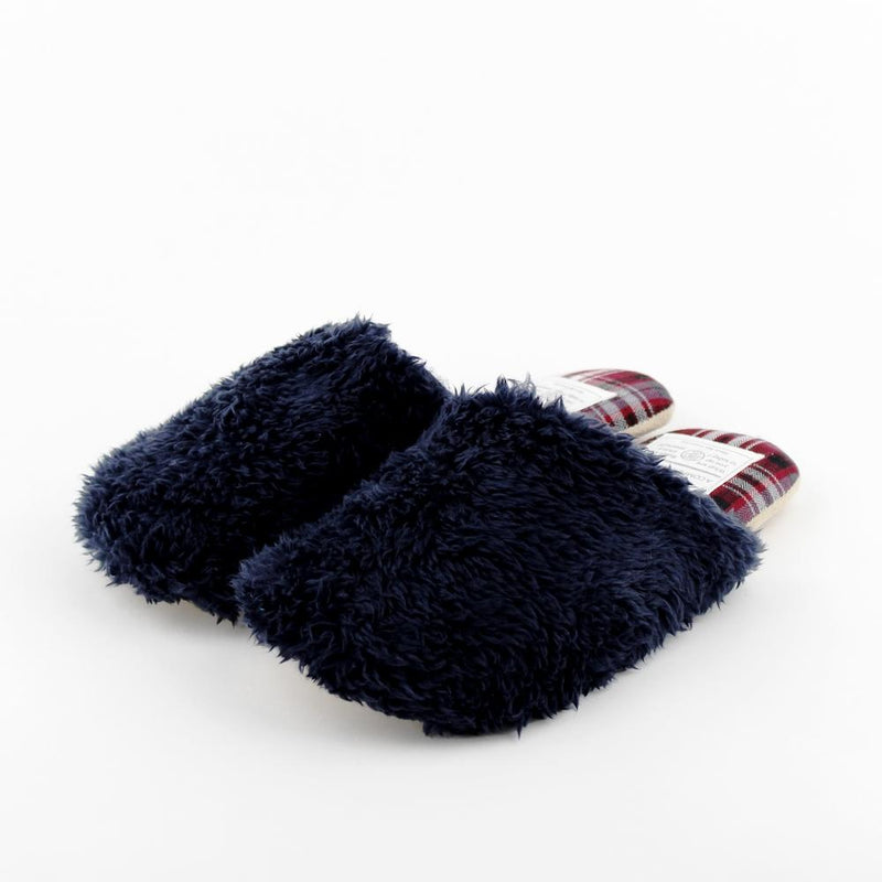 Slippers (Corduroy/Check/NV/RD/26cm)
