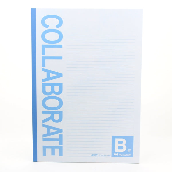 Collaborate A4 Notebook (6mm, 40 sheets)