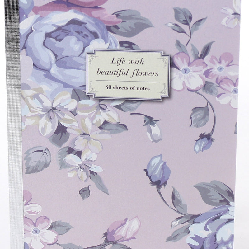 A5 Flowers Notebook (40 pages)