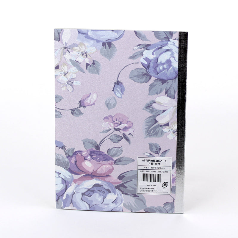 A5 Flowers Notebook (40 pages)