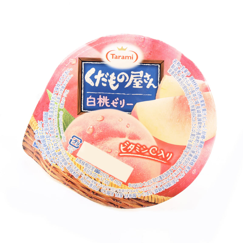 Kudamonoyasan Tarami White Peach Jelly 160 g