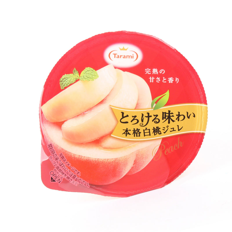 Torokeruajiwai Tarami White Peach Jelly 210 g