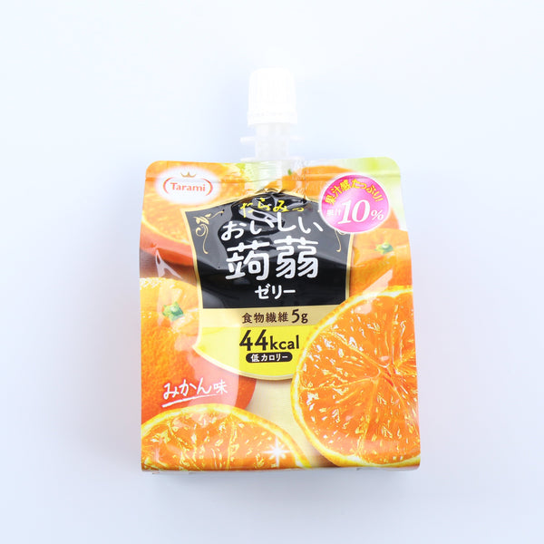 Oishii Konnyaku Jelly Tarami Pouch Mandarin Orange Konnyaku Jelly 150 g