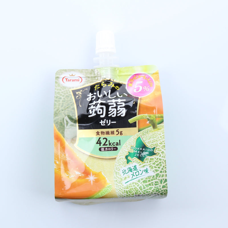 Oishii Konnyaku Jelly Tarami Pouch Cantaloupe Konnyaku Jelly 150 g