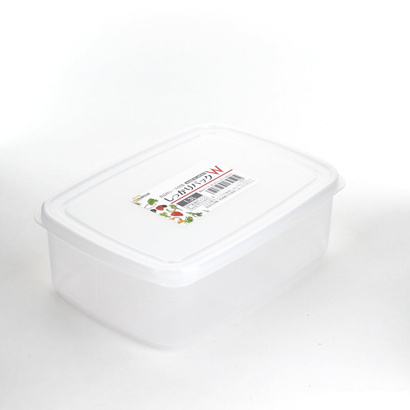 Plastic Container - 1.3L (PP/CL/19.3x13.9x6.4cm / 1.3L)