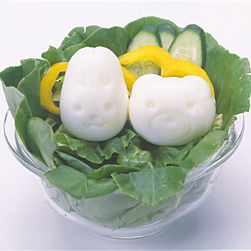 Kokubo Boiled Egg Mold (Rabbit & Bear)