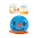 Kokubo Pita Smiley Face Sponge with Sucker