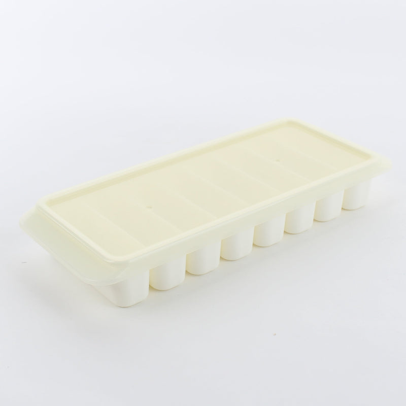 Food Freezer Tray with 8 Block Compartment & Lid
