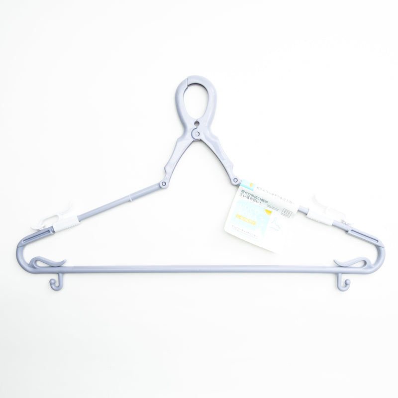 Hanger (PP/Steel Wire/Clip-On/For Tops/1.4x41x21.5cm/SMCol(s): Blue/Purple)