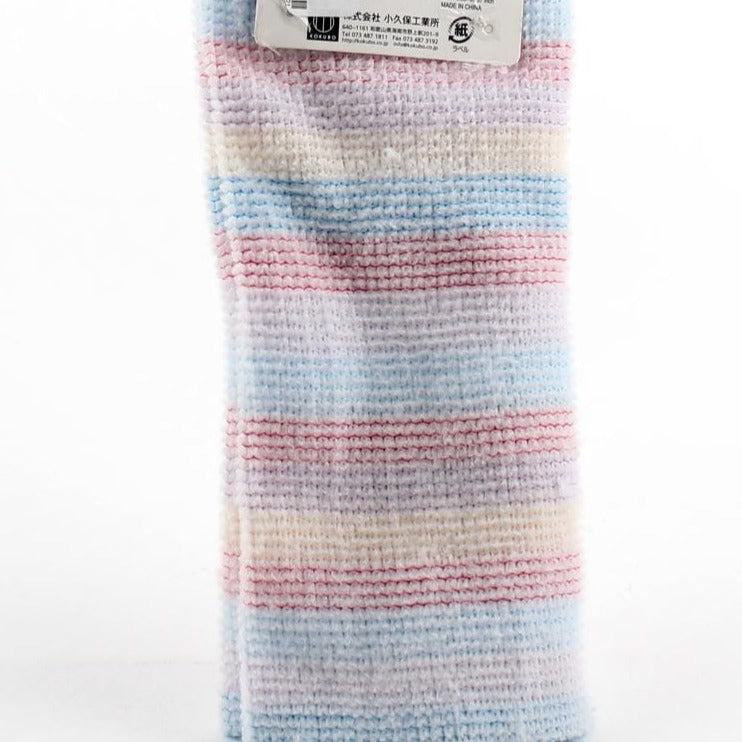 Kokubo Exfoliating Towel (Soft/Foaming/Stripes/100x22cm)