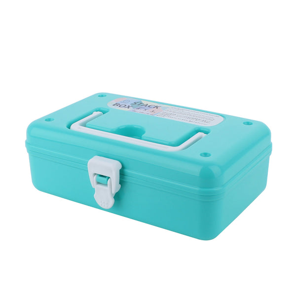 Stackable Storage Box (Aqua Blue)