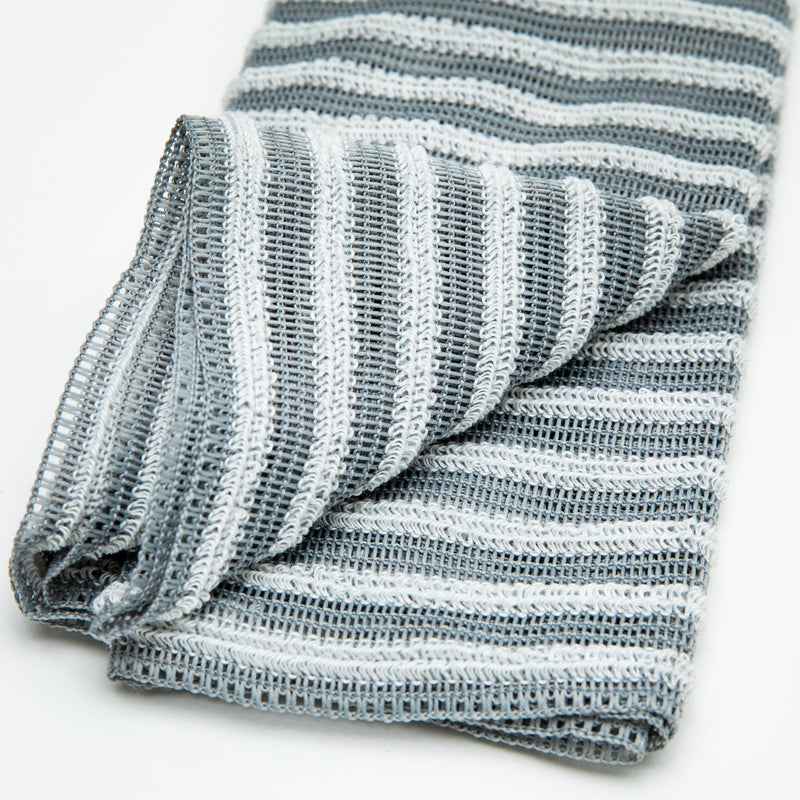 Wash Cloth (Lathering/Stripes/110x20cm/SMCol(s): White,Black)