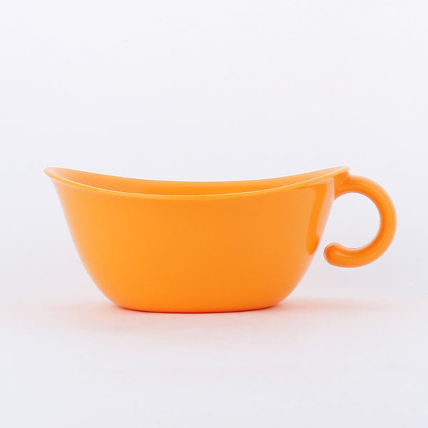 Bowl with Handle (Orange)