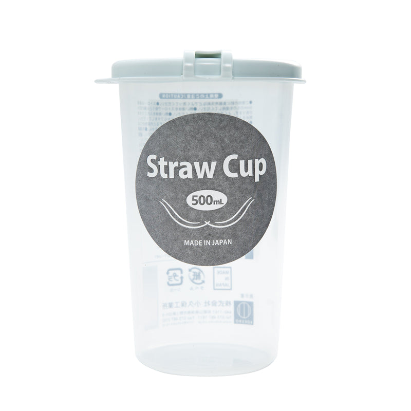 Kokubo Straw Cup With Lid (500ml)