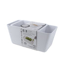 Bowl & Colander (White)