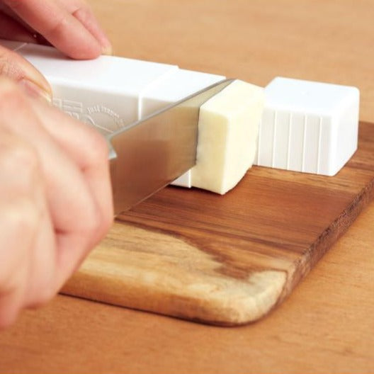 Kokubo Butter Stick Spreader (PP/With Cutting Size Guide/3.5x11x3.5cm)