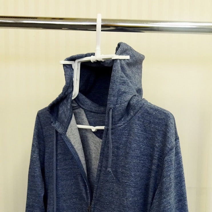 Foldable Clothes Hanger For High Neck Top & Hoodie