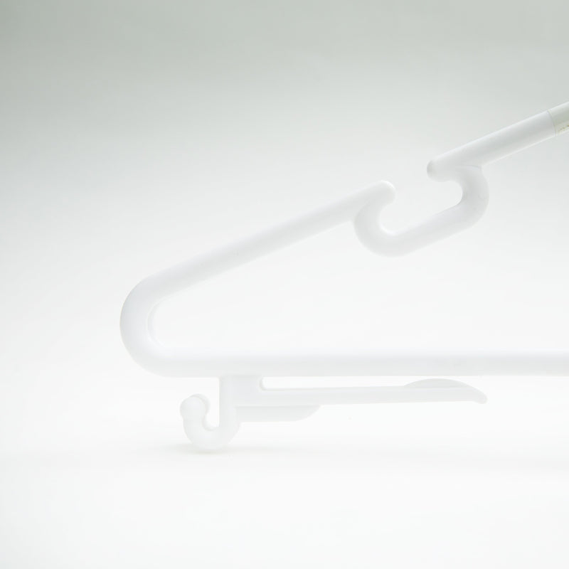 Hangers (PP/Plain/2x39x18cm (2pcs)/SMCol(s): White)