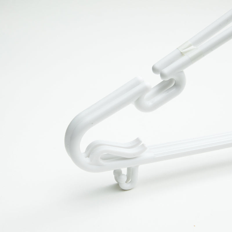 Clothes Hangers (2.5x38x23cm (2pcs)/LAUND ROMAT/SMCol(s): White)