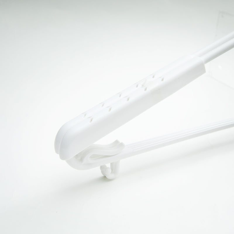 Clothes Hangers (Slide to Extend/Plain/2x42x21.5cm (2pcs)/LAUND ROMAT/SMCol(s): White)