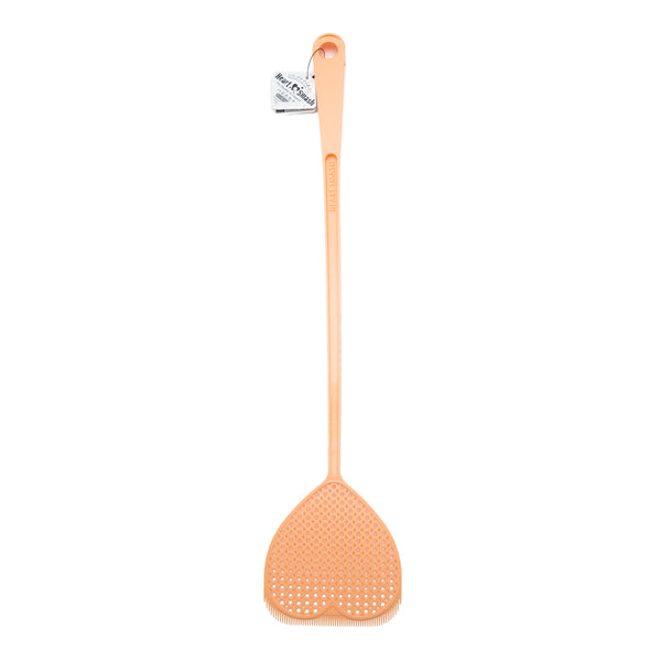 Orange Heart-Shaped Fly Swatter