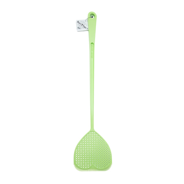 Green Heart-Shaped Fly Swatter 