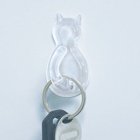 Kokubo Cat Tail Adhesive Wall Hook ( (2pcs))