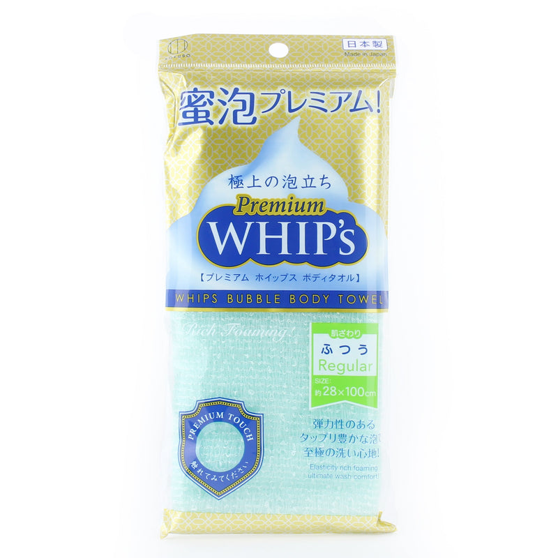 Washcloth (Regular/Foaming/2x12.5x26cm/WHIP's/SMCol(s): Green)
