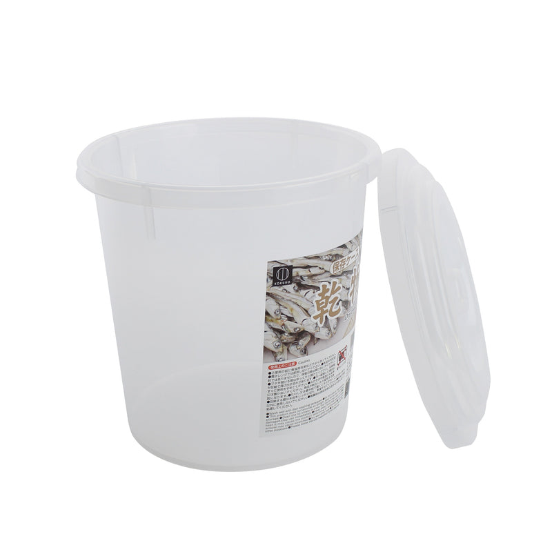 Kokubo Transparent Round Shaped Dry Foods Container