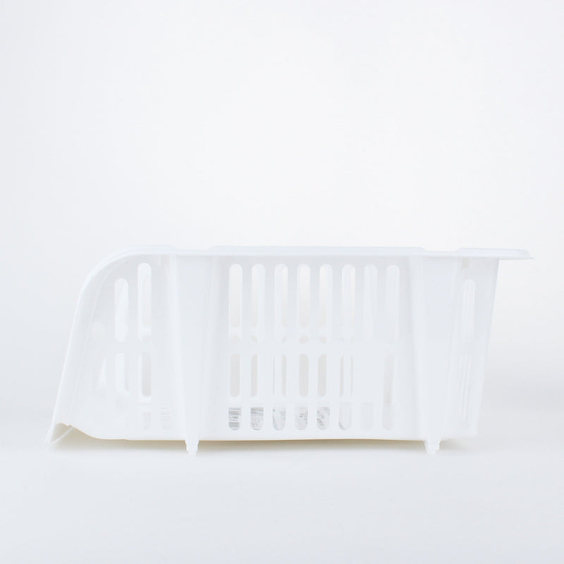 White Stackable Storage Basket