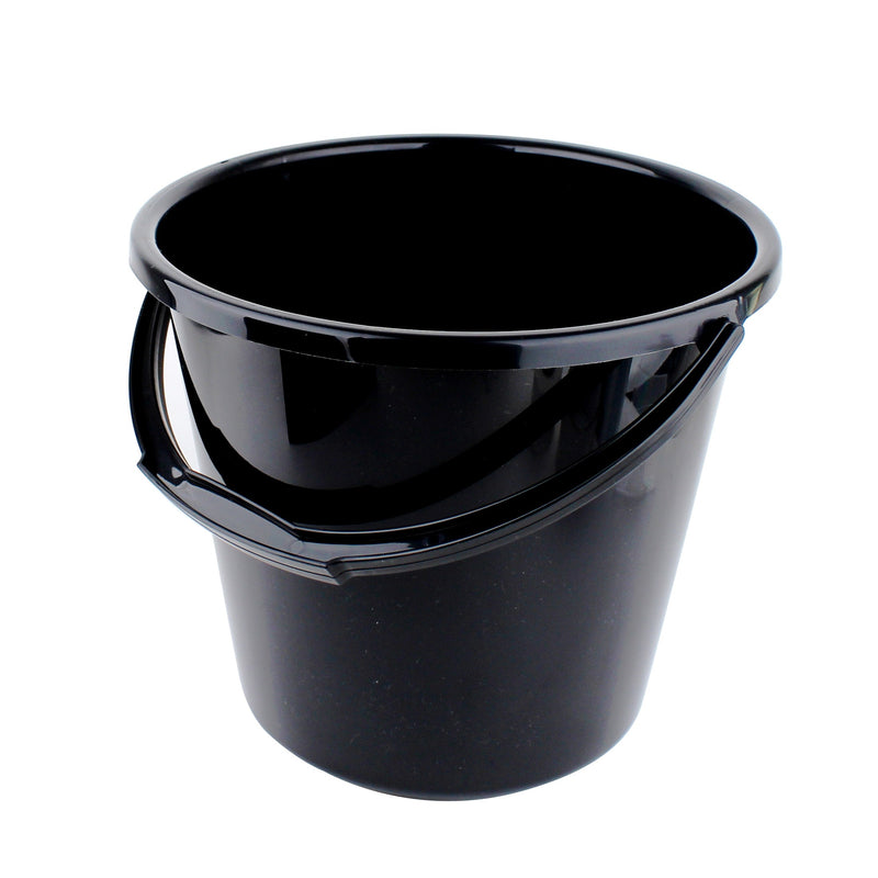 10L Black Bucket with Handle