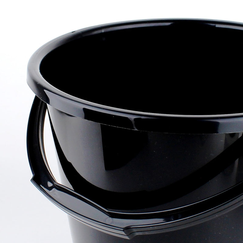 10L Black Bucket with Handle