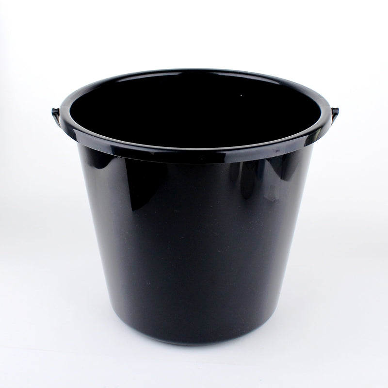 10L Black Bucket with Handle