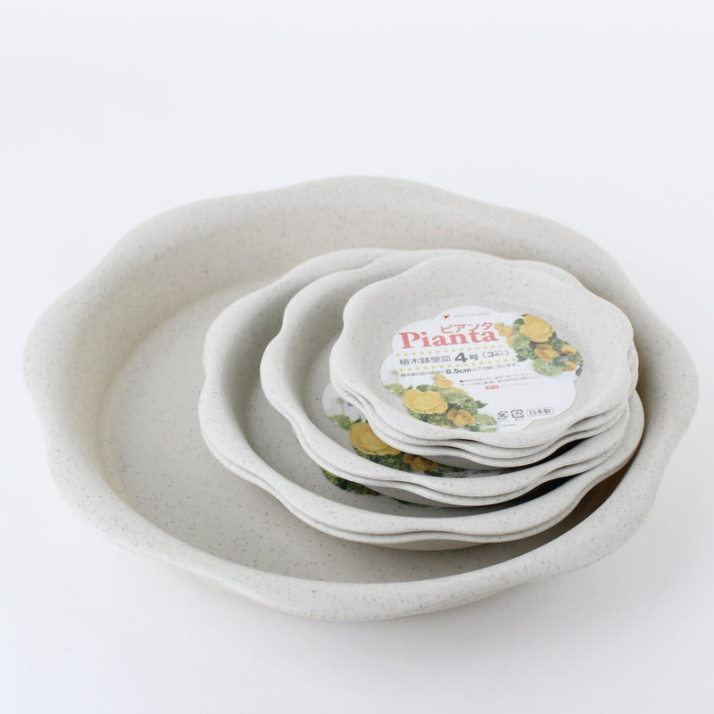 Grey Planter Saucer 2 Pieces (No.5)