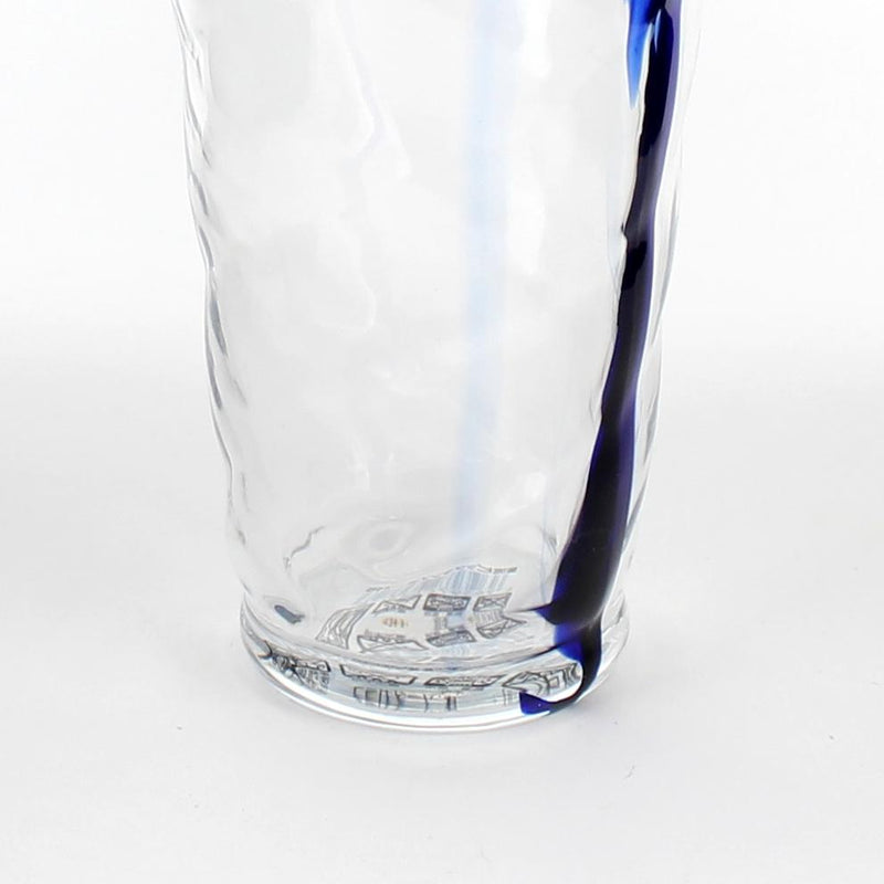 Glass Cup (CL/BL/d.8.2x15.2cm / 445mL)