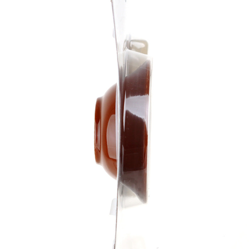 Mortar with Pestle (Beige/Brown/Diameter 10cm)