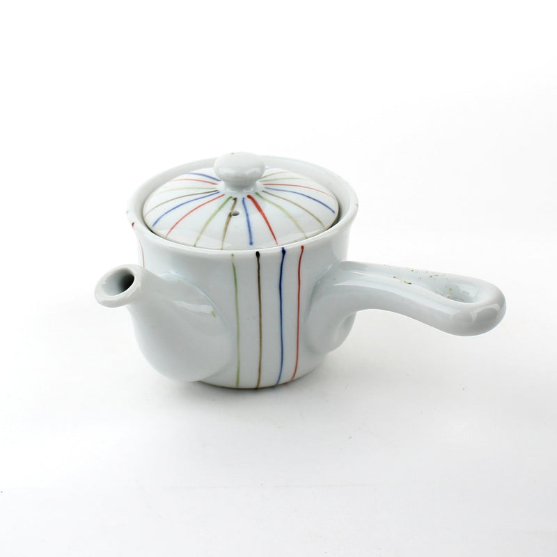 Tea Pot (Ceramic/Stripes)